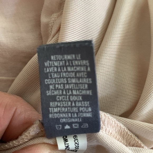 aerie Pale Pink Velour Blouse Size M. #108 - Picture 7 of 9